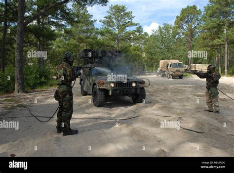 Us Soldiers Assigned To The 108th Air Defense Artillery Brigade Use A