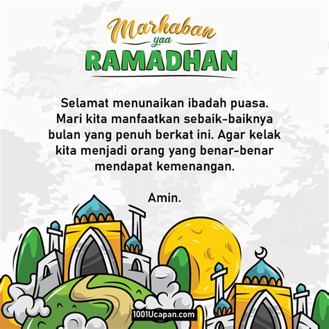 Selamat Berpuasa Ucapan Selamat Menyambut Bulan Ramadhan Ucapan