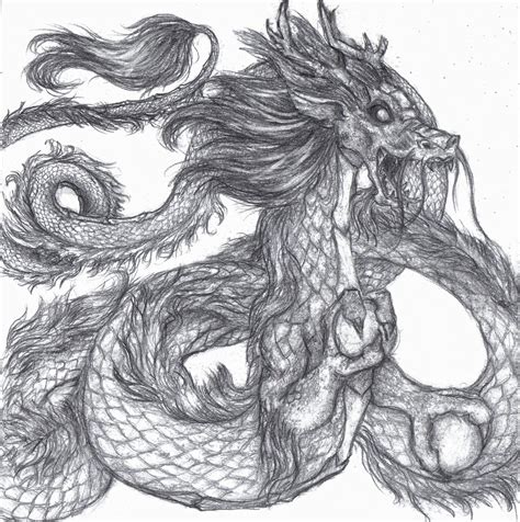 Here we have collected 10+ cool dragon drawings for your inspiration. Chinese Dragon Drawing - Cliparts.co
