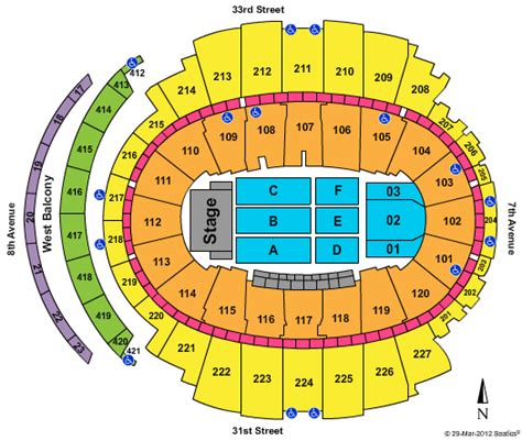 Concert stage view from my seat, oklahoma city thunder nba basketball stadium interactive plan tour, virtual 3d arena center seat locator & viewer, best rows arrangement guide, map showing how many seats in. Jay Alvarez Madison Square Garden Tickets - Jay Alvarez ...
