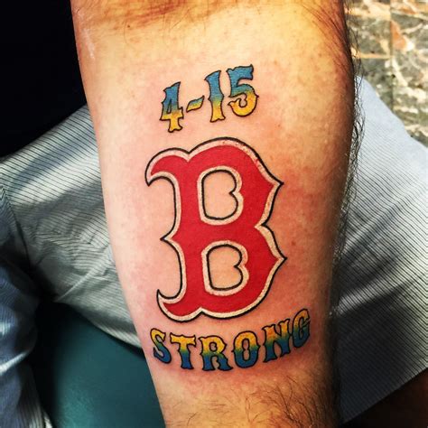 Boston Strong Tattoo Got To Love My Red Sox Tattoos That Are