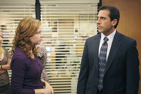 The Office This Touching Pam And Michael Moment Was A Writers Room