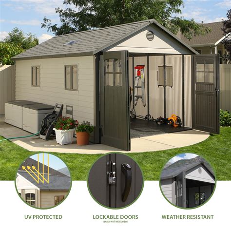 Lifetime 11 Ft X 185 Ft Outdoor Storage Shed 60236