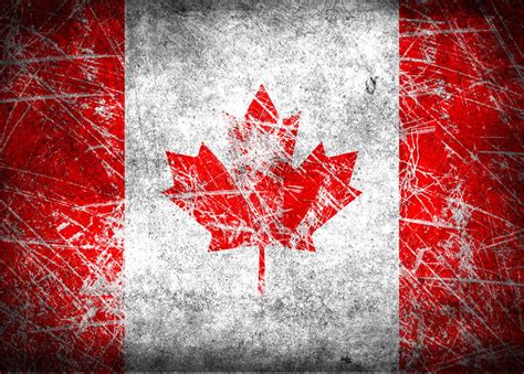Флаг канады из листьев на телефон Обои на рабочий стол Mirowo