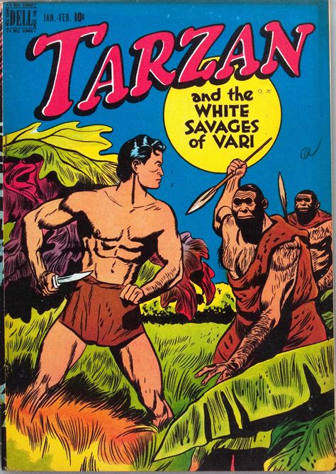 Tarzan Comic Book Covers