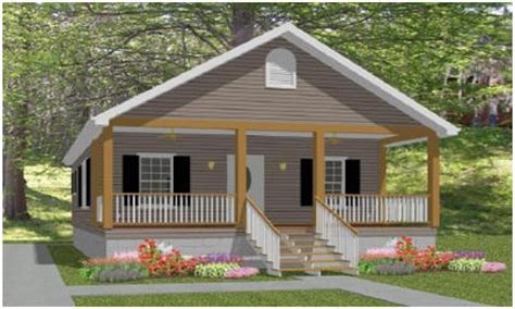 No wonder we feel like we never have enough time! Small Cottage House Plans with Porches Simple Small House ...