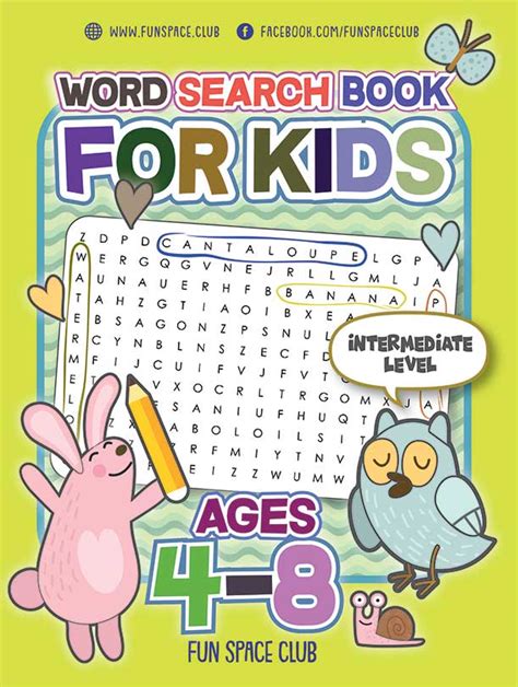 Bestseller Word Search Books For Kids Fun Space Club