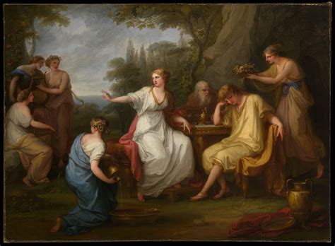 Angelica Kauffmann The Sorrow Of Telemachus The Met