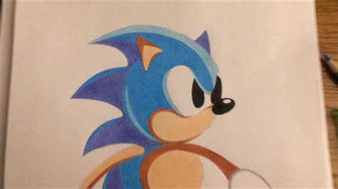 Drawing Sonic 1 Beta Sprite Youtube