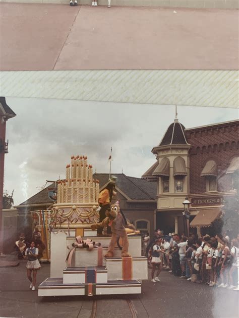 1984 Donald Duck 50th Birthday Parade Pictures Walt Disney World