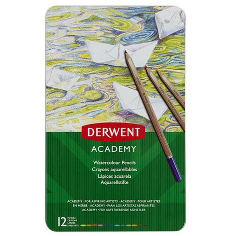 Derwent Academy Watercolour Pencil Tin Jarrold Norwich