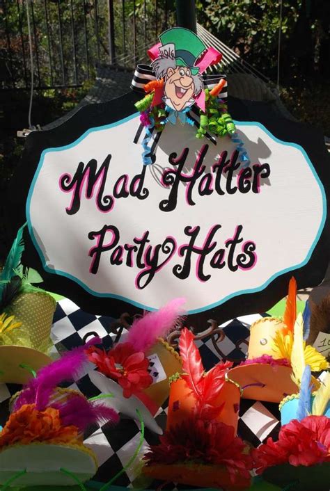 Mad Hatter Tea Party Birthday Party Ideas Photo 1 Of 29 Mad Hatter