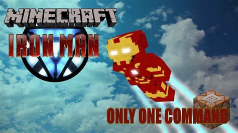 Minecraft Iron Man Only One Command Youtube