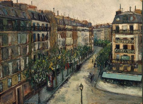 Utrillo Paris Painting Art Paris Art