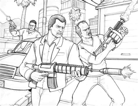 Gta 5 coloring pages are a fun way for kids of all ages to develop creativity, focus, motor skills and color recognition. Раскраски ГТА (GTA). Скачайте или распечатайте бесплатно