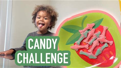 Cutest Candy Challenge With Toddler Dont Eat It Mase Youtube