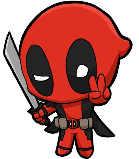 Deadpool By Nickyparsonavenger On Deviantart Deadpool Chibi Deadpool