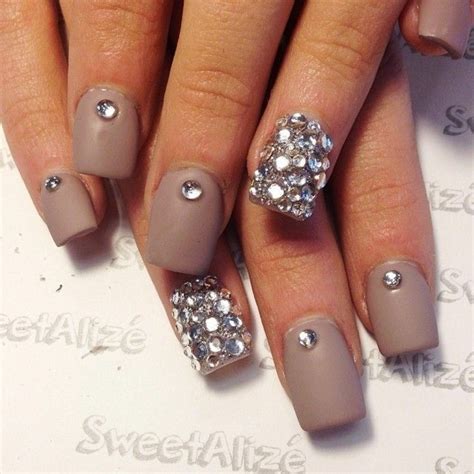 1001 Ideas For Nails With Rhinestones You Must Try This Year