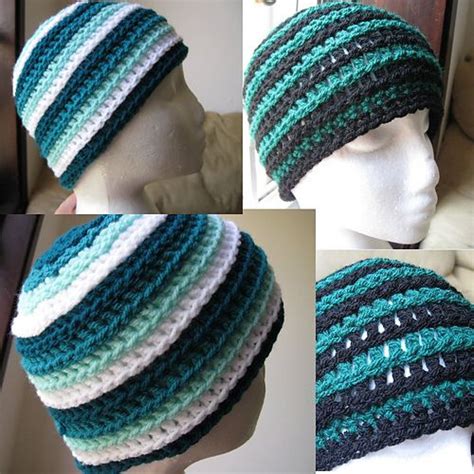Jun 25, 2018 · 8. Ripple Waves Beanie | Mens crochet beanie, Crochet stitches tutorial, Crochet hats
