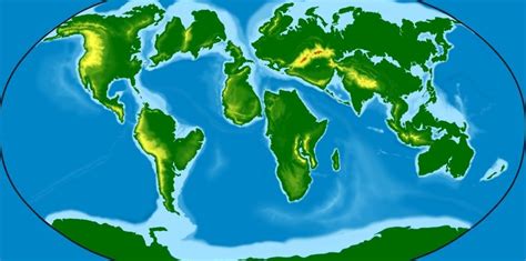 Earth In Million Years Future Maps On The Web