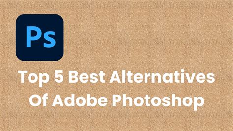 Top 5 Best Alternatives Of Adobe Photoshop Shouteronline