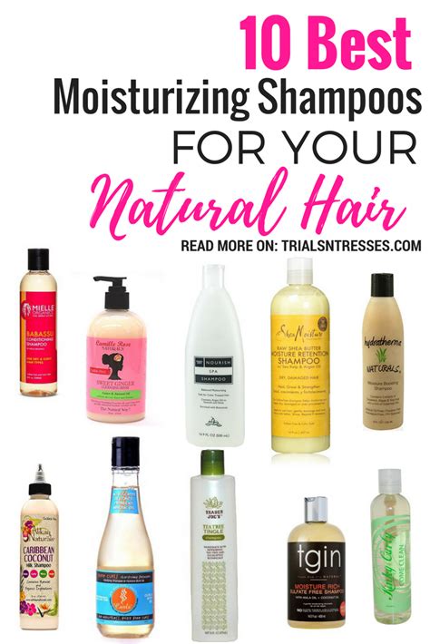 While you're reading labels, look for gentle ingredients that promote hair health. 10 Best Moisturizing Shampoos For Natural Hair ...