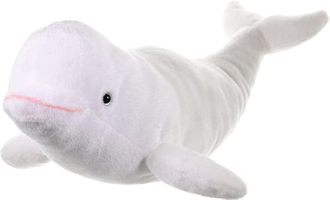 Wild Republic Beluga Whale Plush Soft Toy Cuddlekins Cuddly Toys