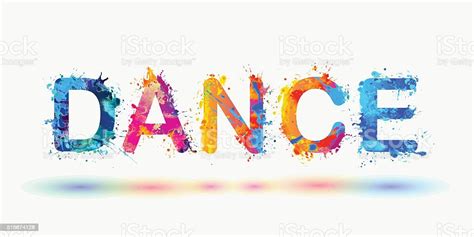Dance Word Written Spray Paint Stock Illustration Download Image Now
