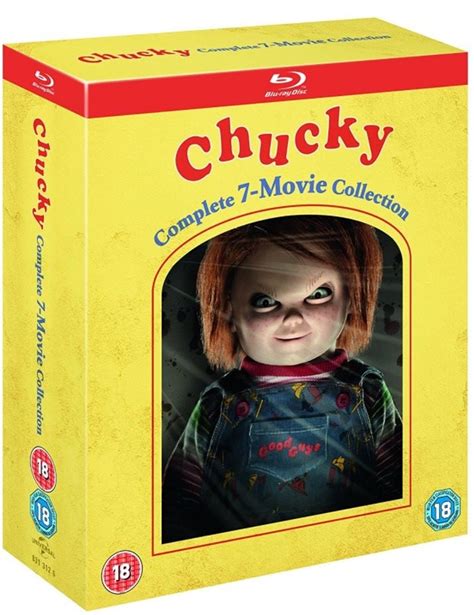 Chucky Complete 7 Movie Collection Blu Ray Import Film Cdoncom