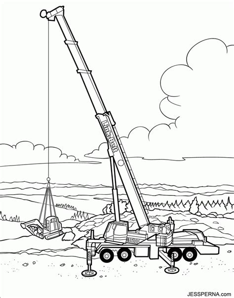 These pages are created by a great illustrator and are aimed for kiddos who are hobby enthusiast to the coloring activities. Wrecking Ball Crane - Coloring Home