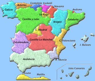 Spanische weine sind weine, die das kantabrische gebirge, das sich von den pyrenäen nach westen ausbreitet, schützt regionen. Feuerwehrabzeichen-Weltweit - Spanien - Regionen
