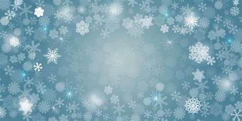Premium Vector Abstract Snowflakes Background