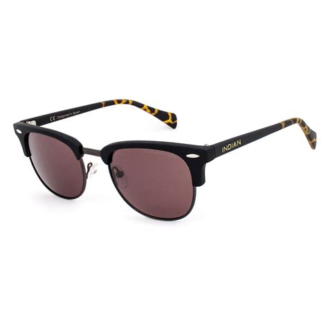 Indian Sunglasses Polarized Fashion Sun Glasses Indian Tortoise Black Yellow Brown Unisex