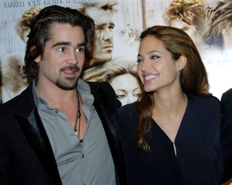 Colin Farrell And Angelina Jolie`s Hidden Romance The Frisky