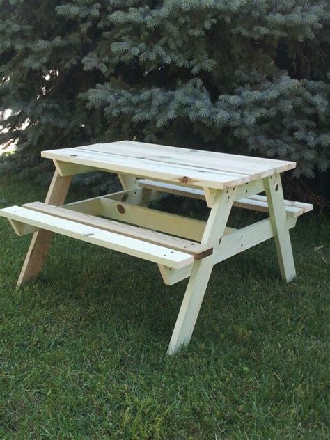 The Preschool Picnic Table I Made From Ana Rustic Wood