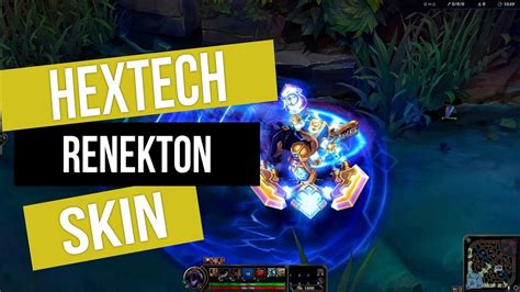 Renekton Hextech Skin Spotlight • League Of Legends Youtube