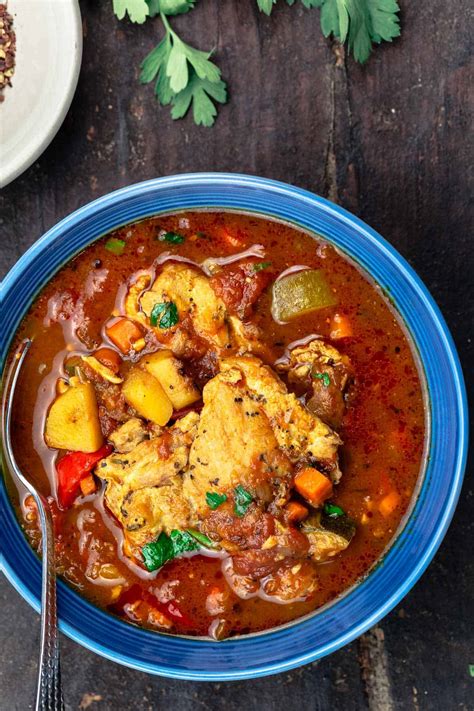 Easy Chicken Stew Recipe Stove Top And Crock Pot The Mediterranean Dish
