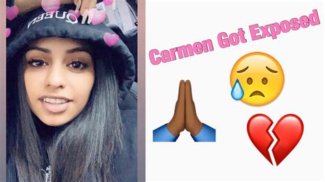 Carmen Gets Exposed 😢 Youtube