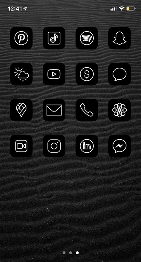 Awasome Dark App Icons Free References