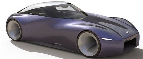 Next Generation Nissan 370z Electric Concept Shows Flowing Design