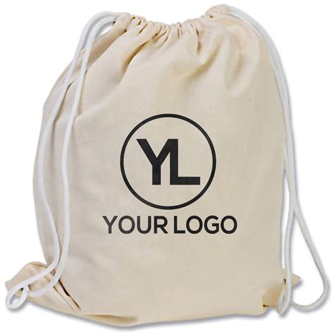 Personalized Canvas Drawstring Bags IUCN Water