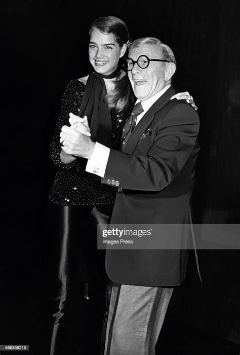 George Burns And Brooke Shields Celebrating Just You And Me Kid At