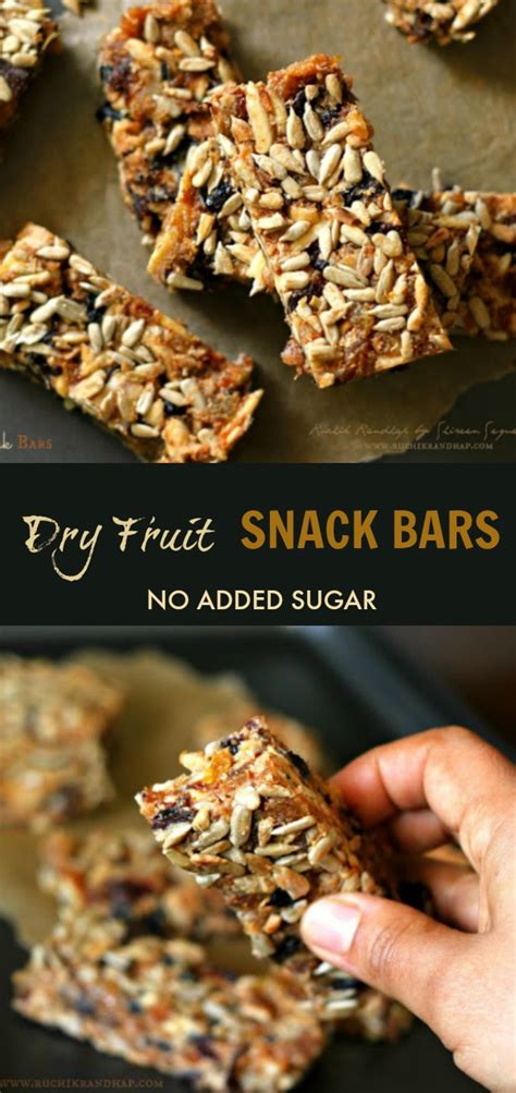 Dry fruits are good for babies and so are nuts. Dry Fruit Snack Bars ~ No Added Sugar! | Ruchik Randhap