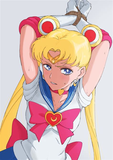 Tsukino Usagi And Sailor Moon Bishoujo Senshi Sailor Moon Drawn By Osame Danbooru