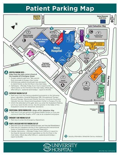 Patientparkingmap2011 By University Hospital Issuu