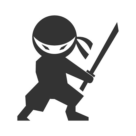 Premium Vector Ninja Logo Icon Design Illustration