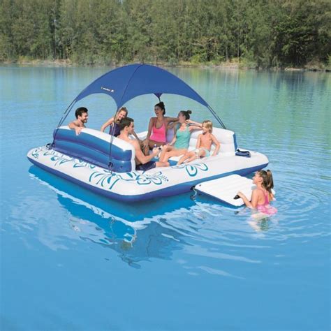 Pin By Anita Nasaki On Sports And Outdoors Lake Fun Inflatable Floating Island Lake Floats