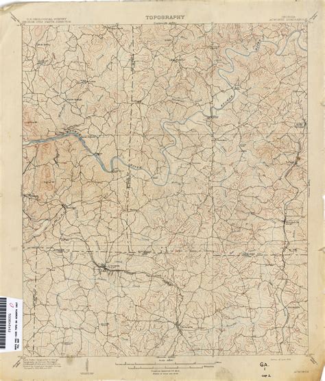 Georgia Historical Topographic Maps Perry Castañeda Map Collection