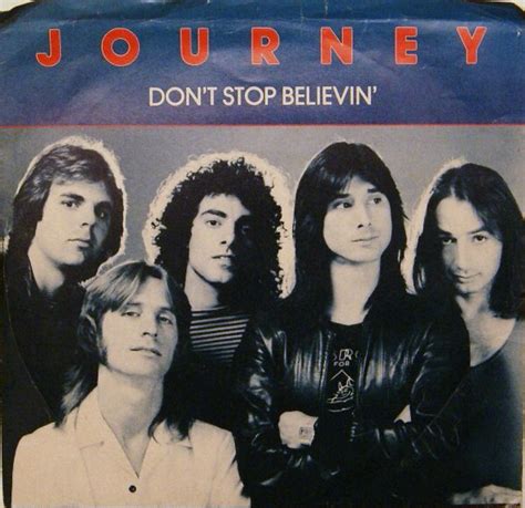 Journey Dont Stop Believin 1981 Vinyl Discogs