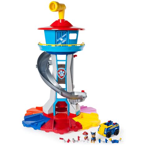 Buy Paw Patrolmy Size Lookout Tower With Exclusive Vehicle Toy